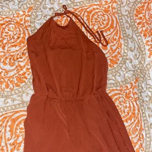 Women’s one piece halter jumpsuit